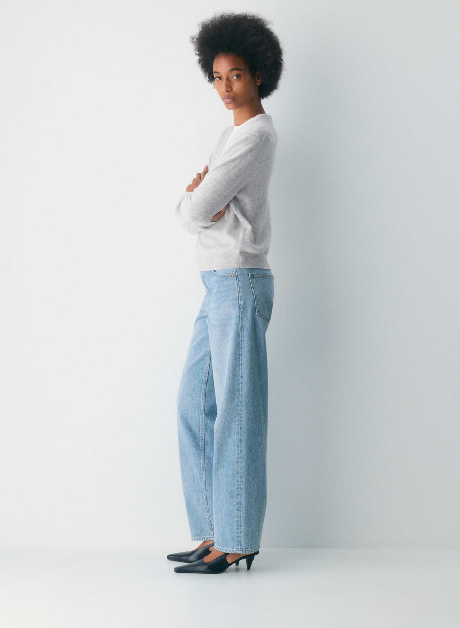 denim forum jeans vintage anni 90 a vita bassa e affusolati 7 anni bleu taboo