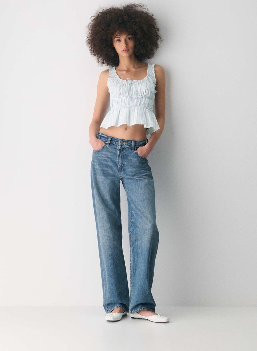 top helena popeline azl strp br wtvl bl