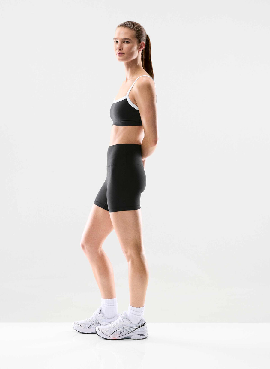 butter cheeky infinite hi-rise 5 short nero
