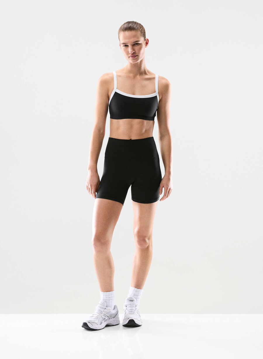 butter cheeky infinite hi-rise 5 short nero