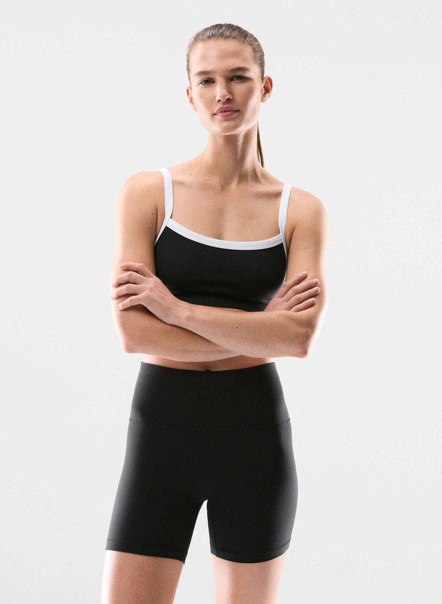 butter cheeky infinite hi-rise 5 short nero