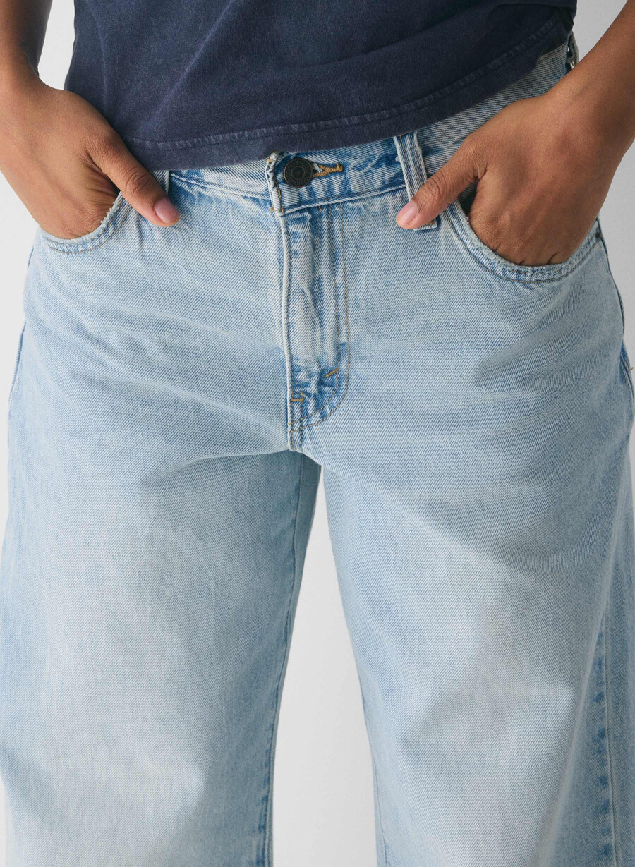 jeans levis baggy dad fan flare