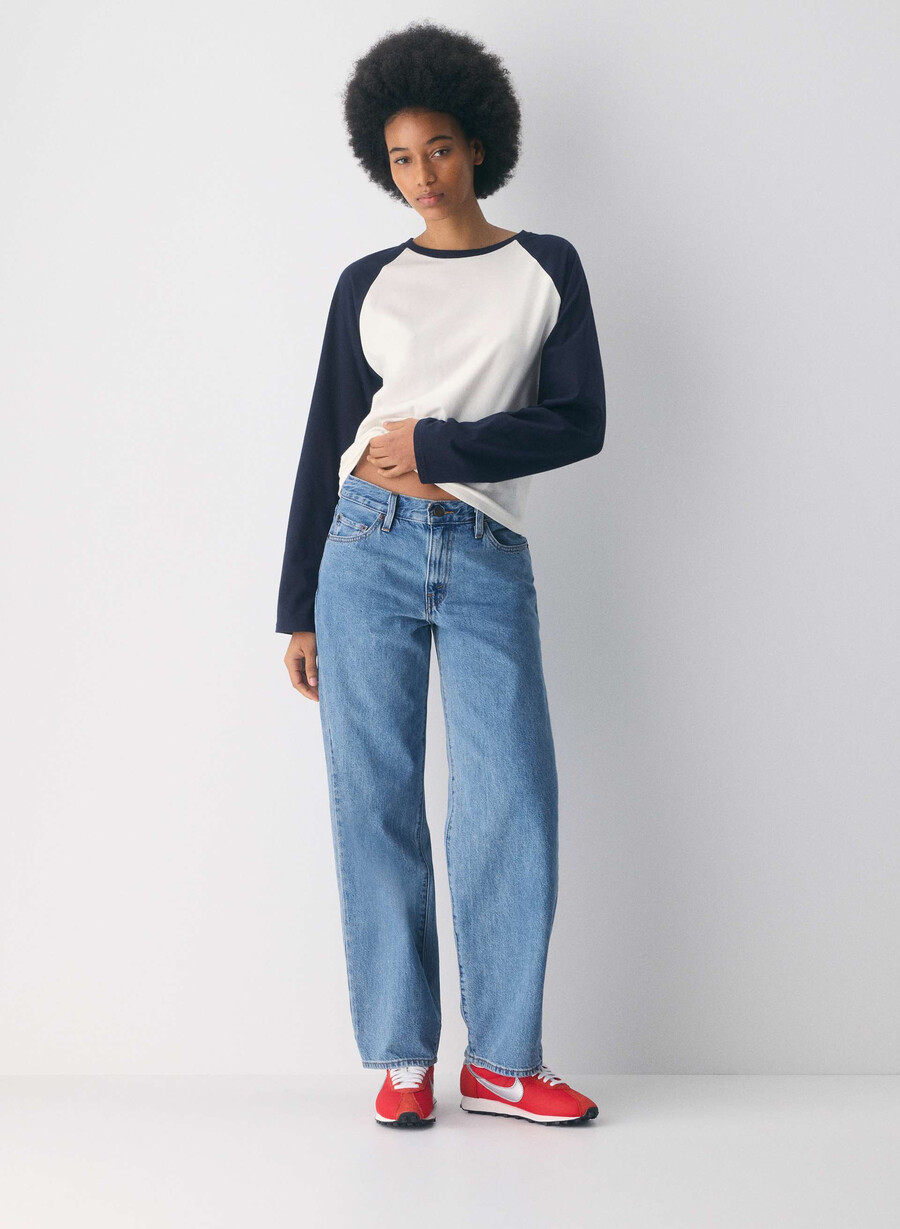 jeans levis baggy dad own it stone