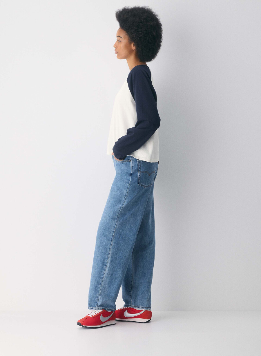 jeans levis baggy dad own it stone
