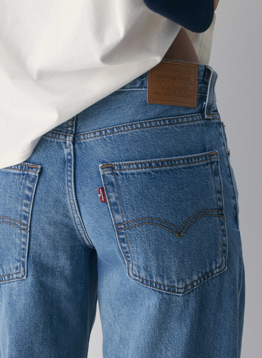 jeans levis baggy dad own it stone