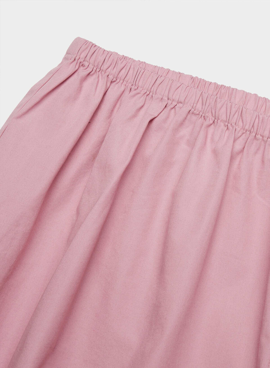 bloomer in popeline espresso rosa aspro
