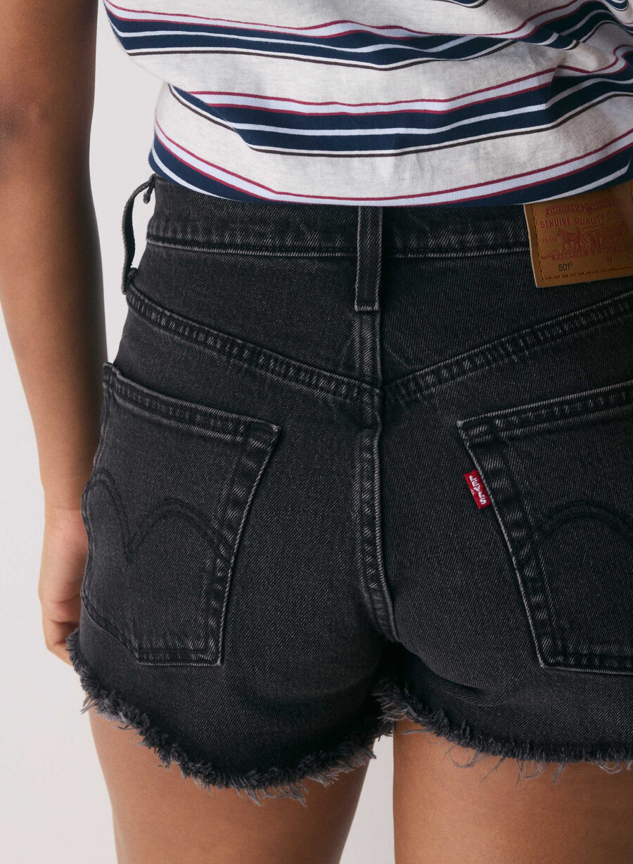 levis 501 original short roll away