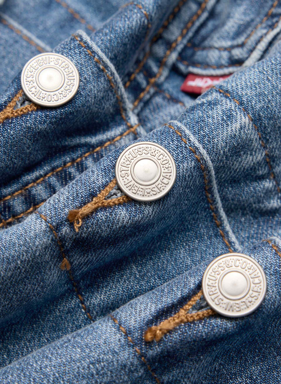 giacca da camionista anni 90 rimpicciolita di levis cool city whip