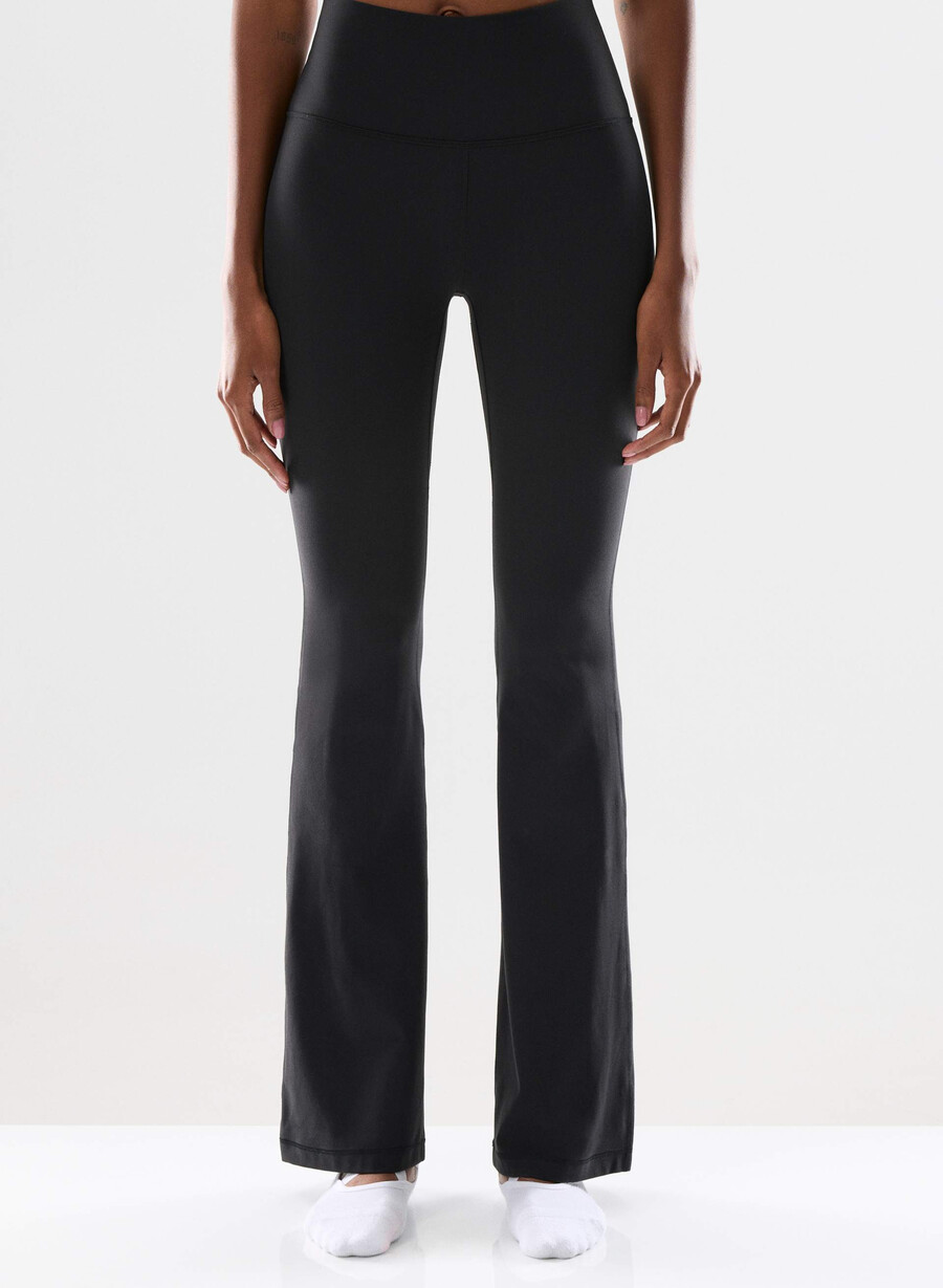 leggings butter cheeky hi-rise flare 32 nero