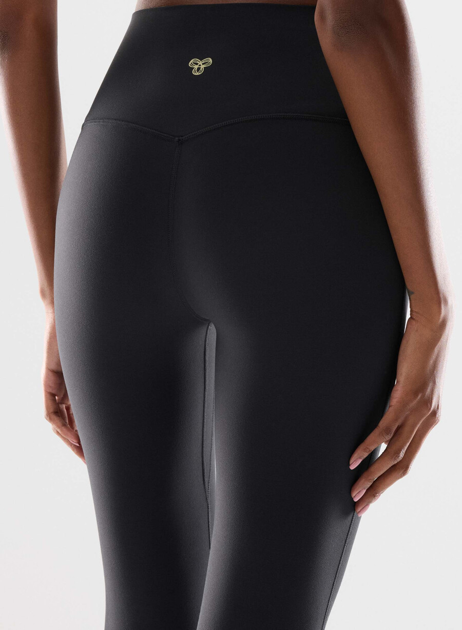 leggings butter cheeky hi-rise flare 32 nero