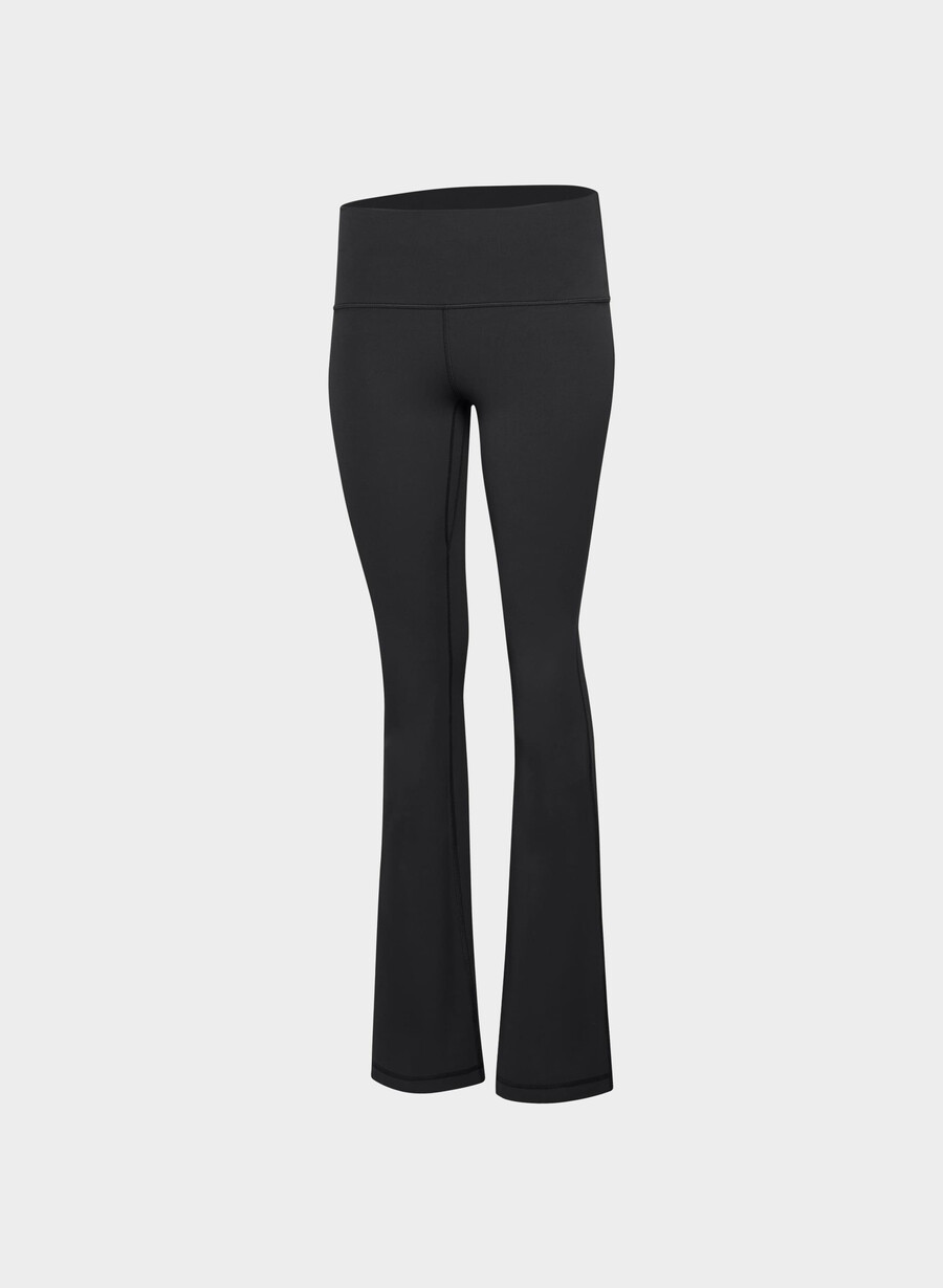 leggings butter cheeky hi-rise flare 32 nero