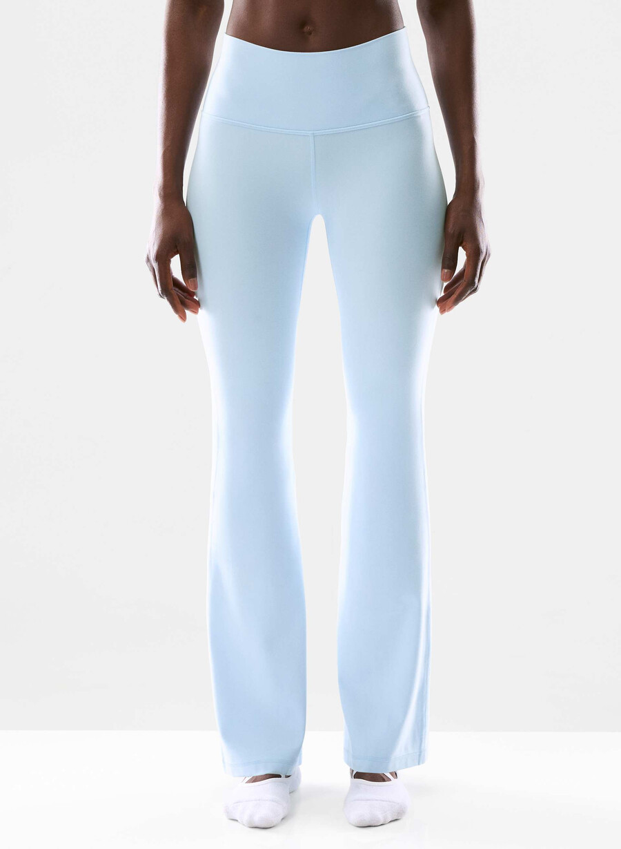 leggings butter cheeky hi-rise flare 32 villa blue