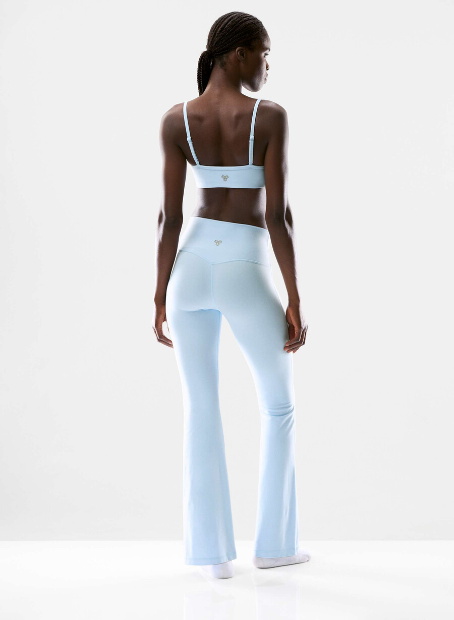 leggings butter cheeky hi-rise flare 32 villa blue