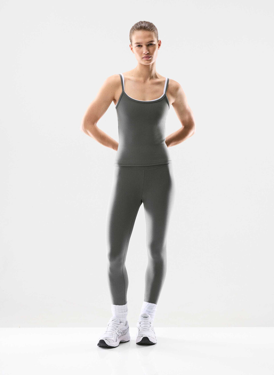 leggings life atmosphere hi-rise 26 grigio carbone