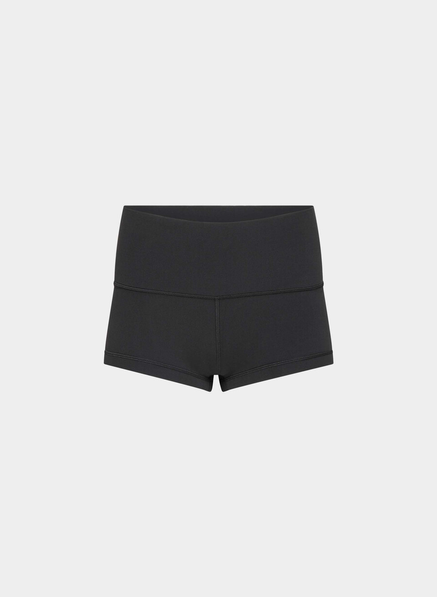 butter cheeky hi-rise 1.5 short nero