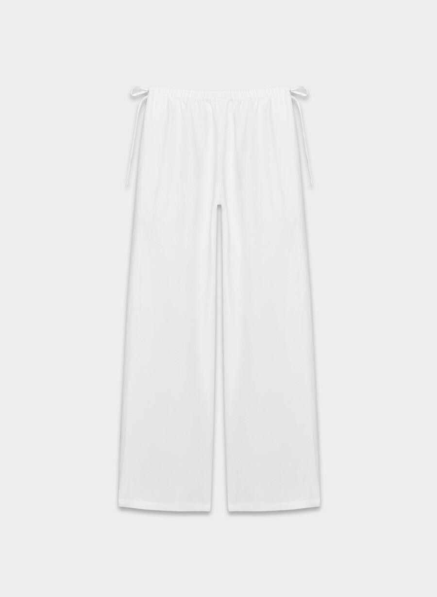 pantaloni artigianali cruiselinen bianco