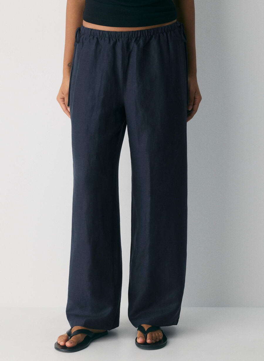 pantaloni artigianali cruiselinen dark navy