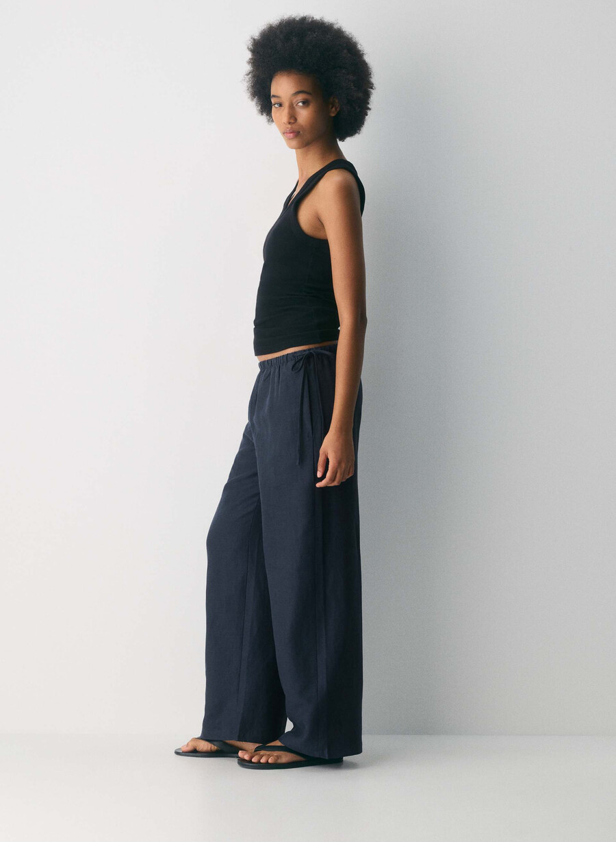 pantaloni artigianali cruiselinen dark navy