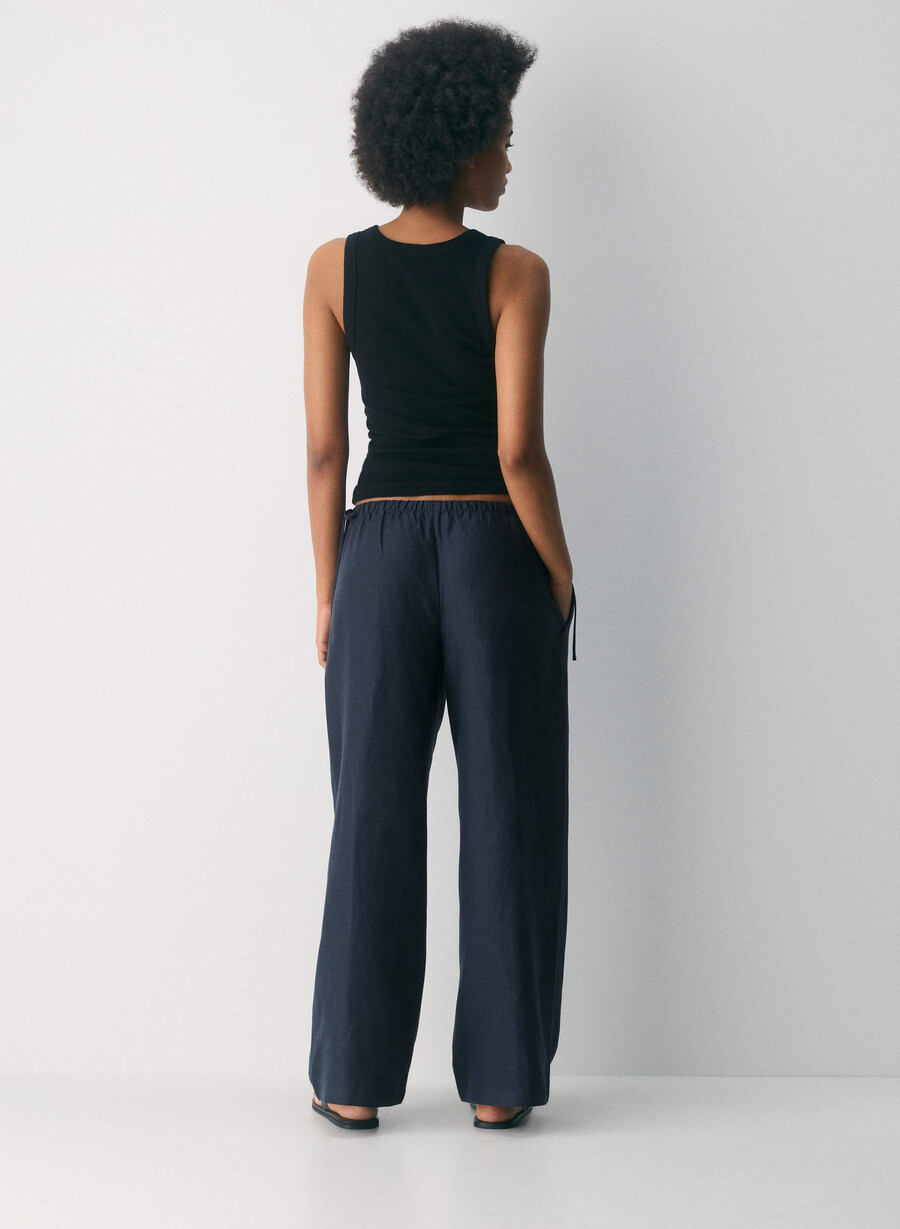 pantaloni artigianali cruiselinen dark navy