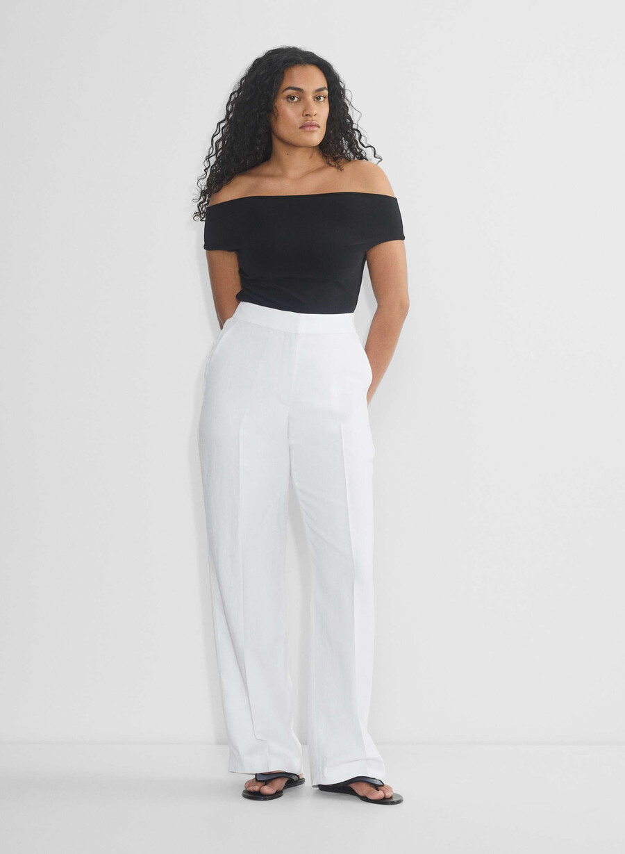 the limitless pant curve-fit - cruiselinen bianco