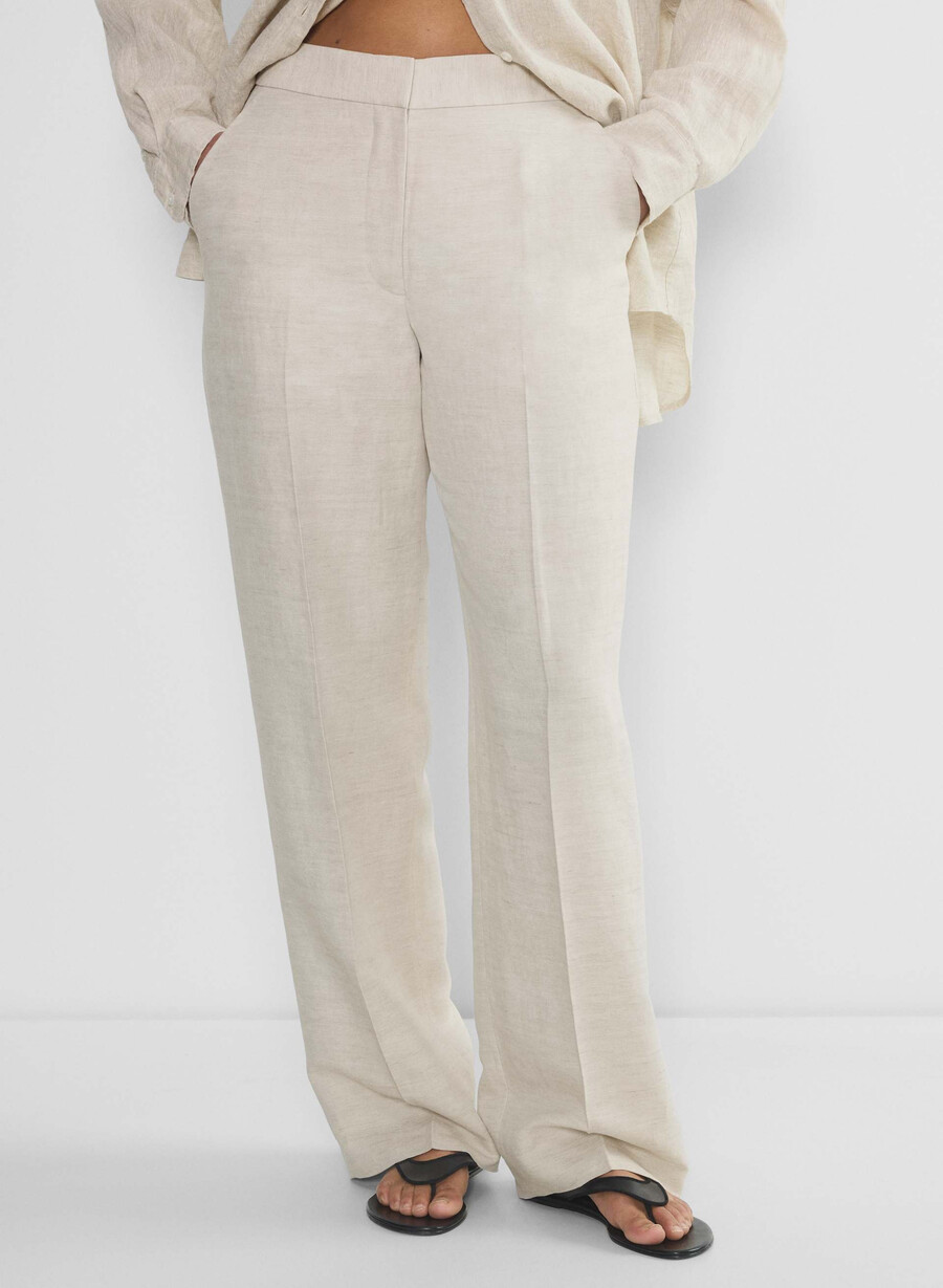 the limitless pant curve-fit - cruiselinen natural ecru
