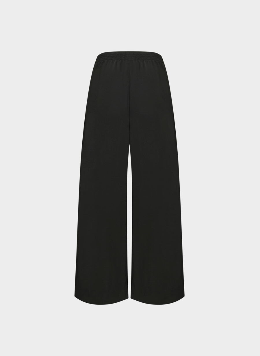 parker palazzo pant - studio drape nero