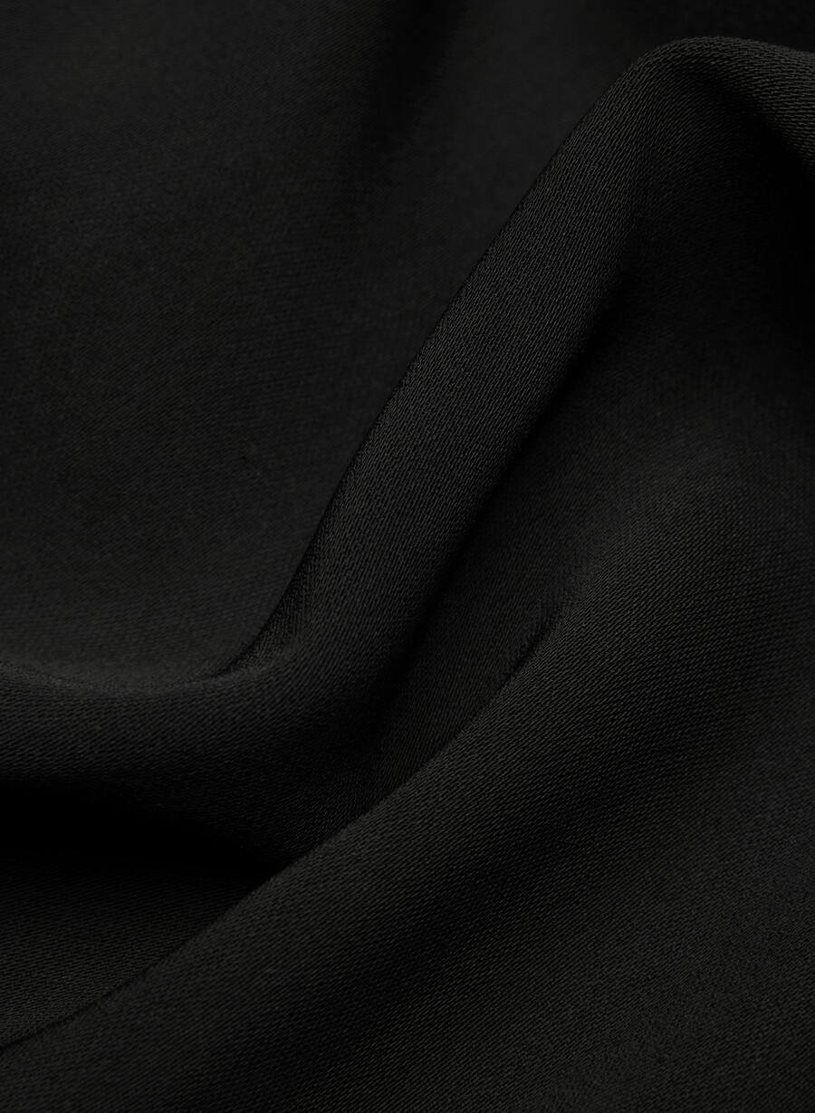 parker palazzo pant - studio drape nero