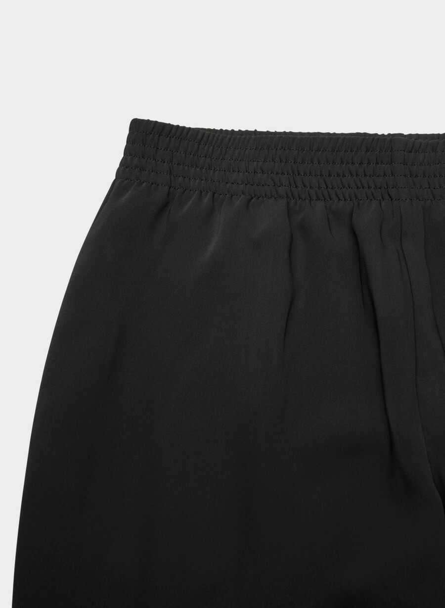 parker palazzo pant - studio drape nero
