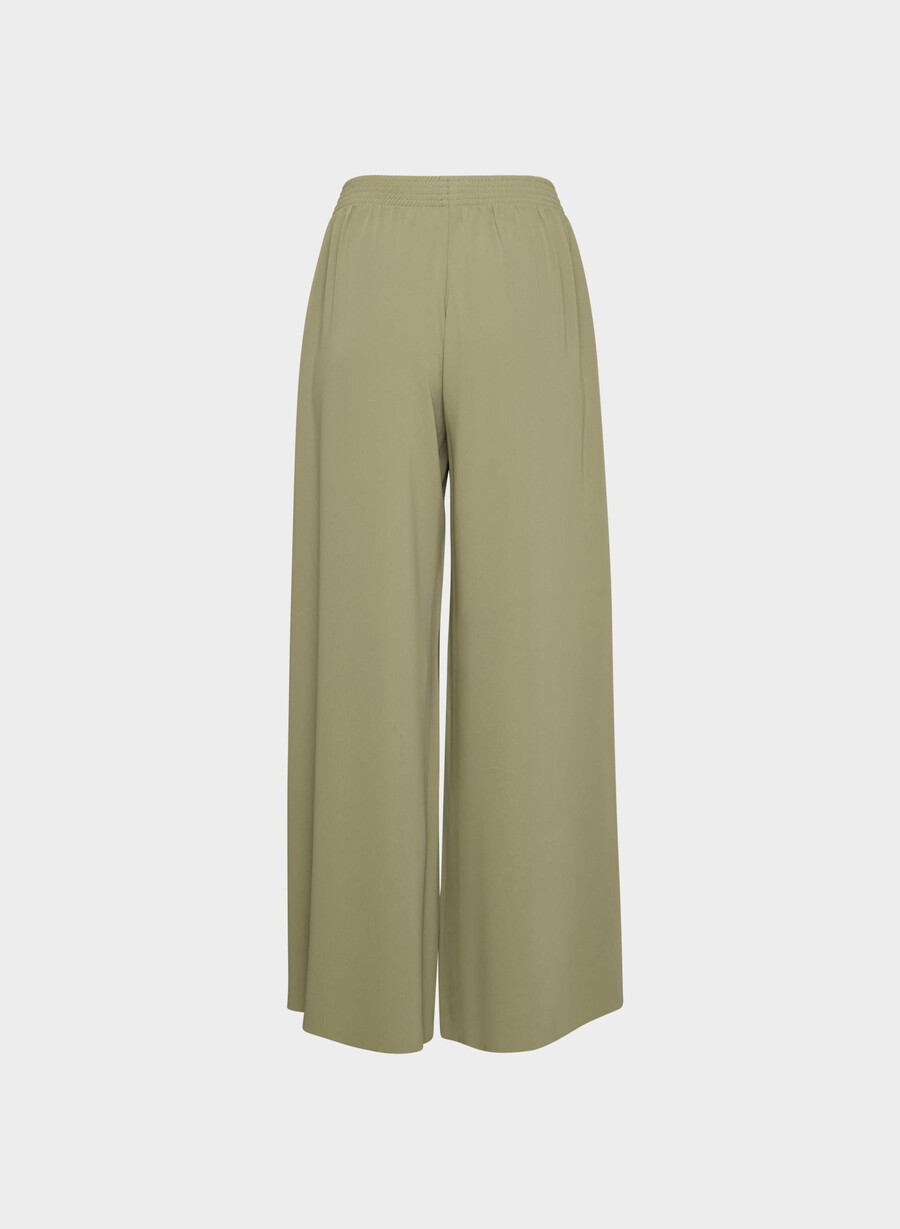 parker palazzo pant - studio drape secchi olive