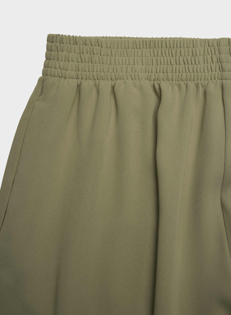 parker palazzo pant - studio drape secchi olive
