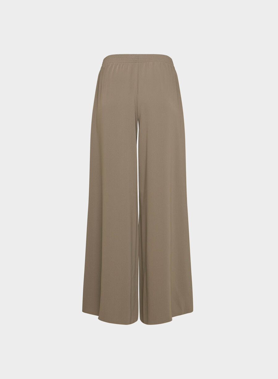 parker palazzo pant - studio drape cola taupe