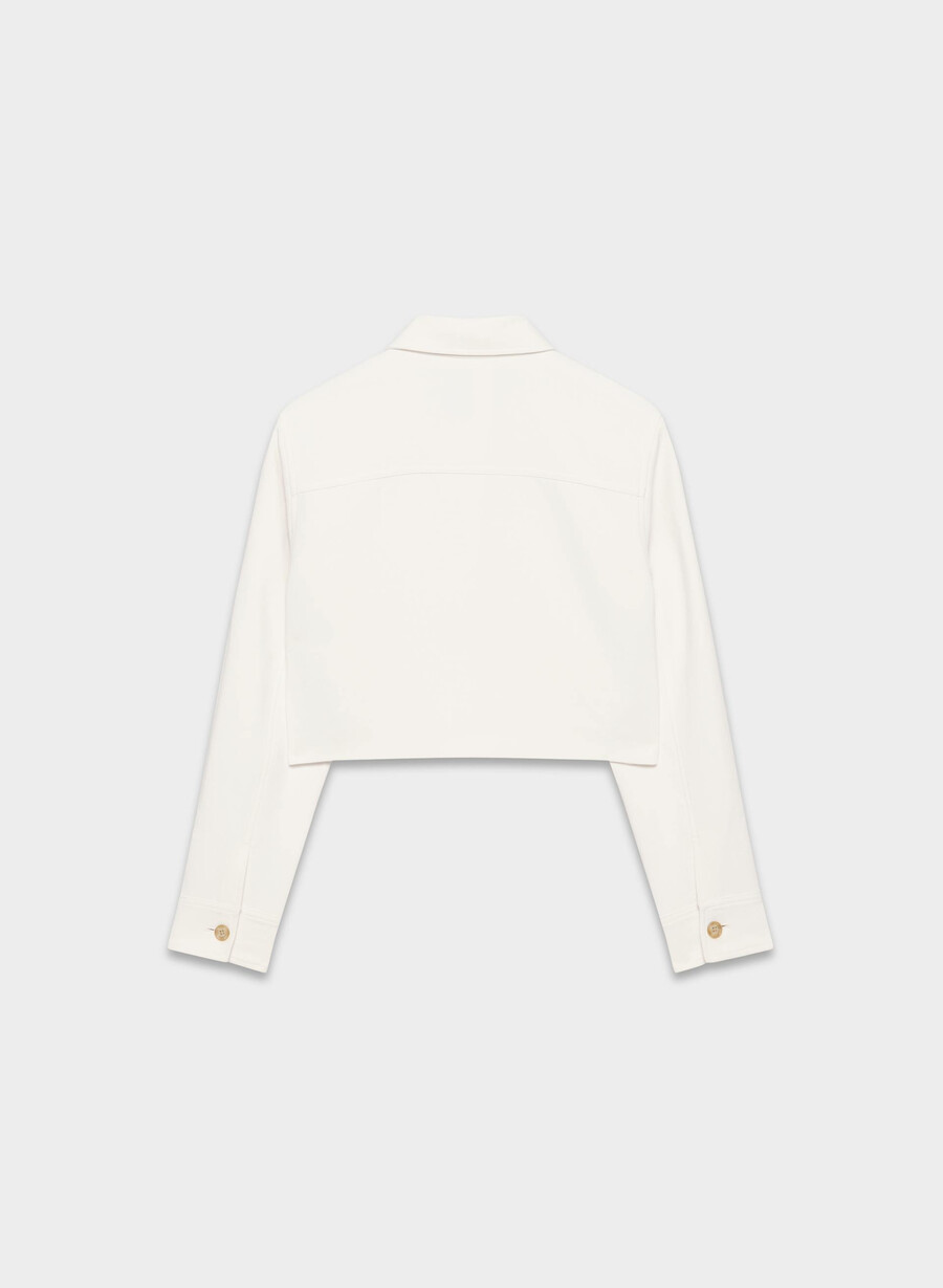 giacca corta - crepette light birch