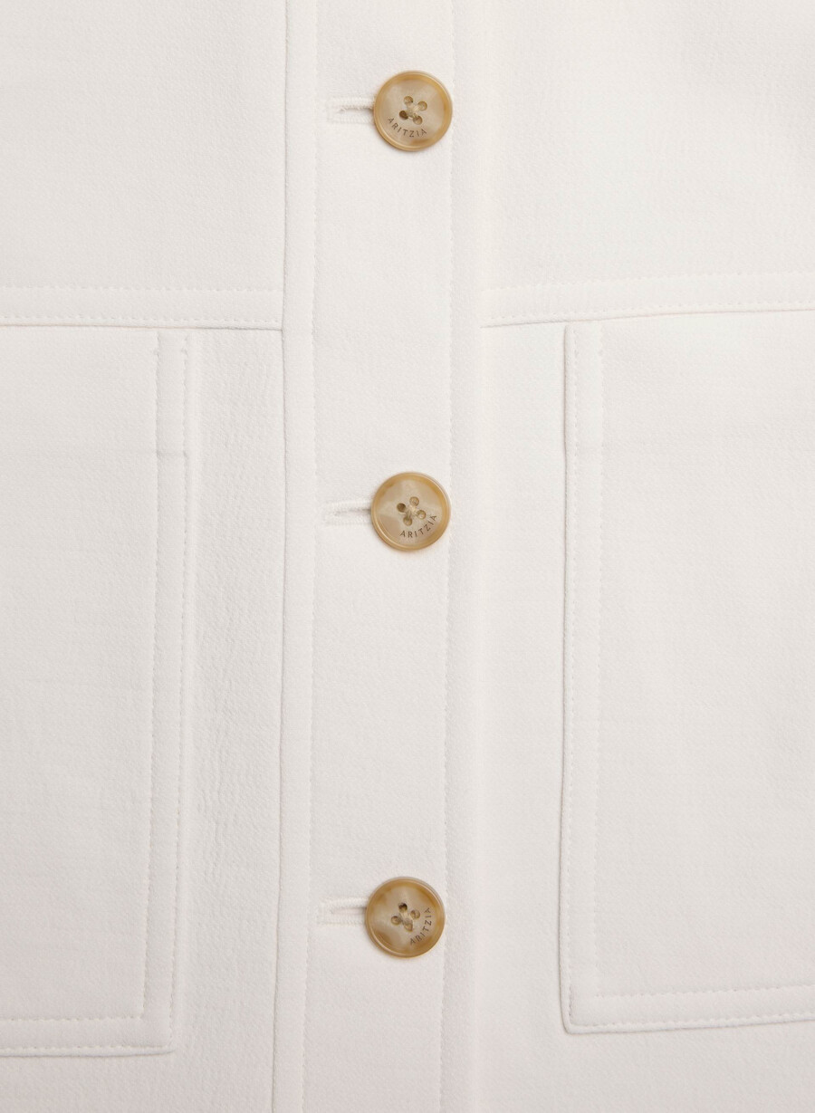 giacca corta - crepette light birch