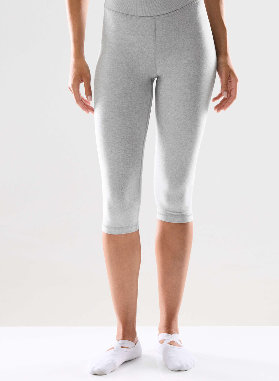 softwhip flawless hi-rise capri heather chrome