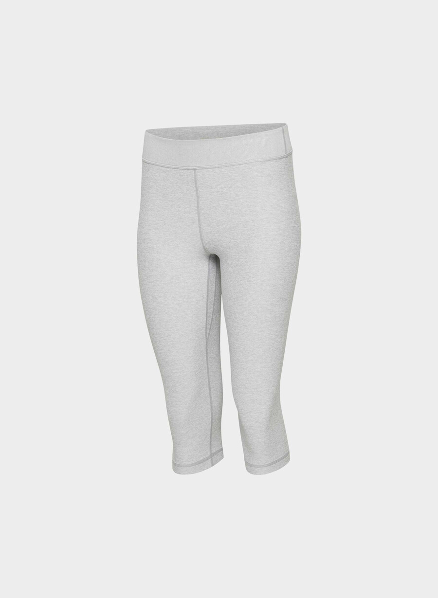 softwhip flawless hi-rise capri heather chrome