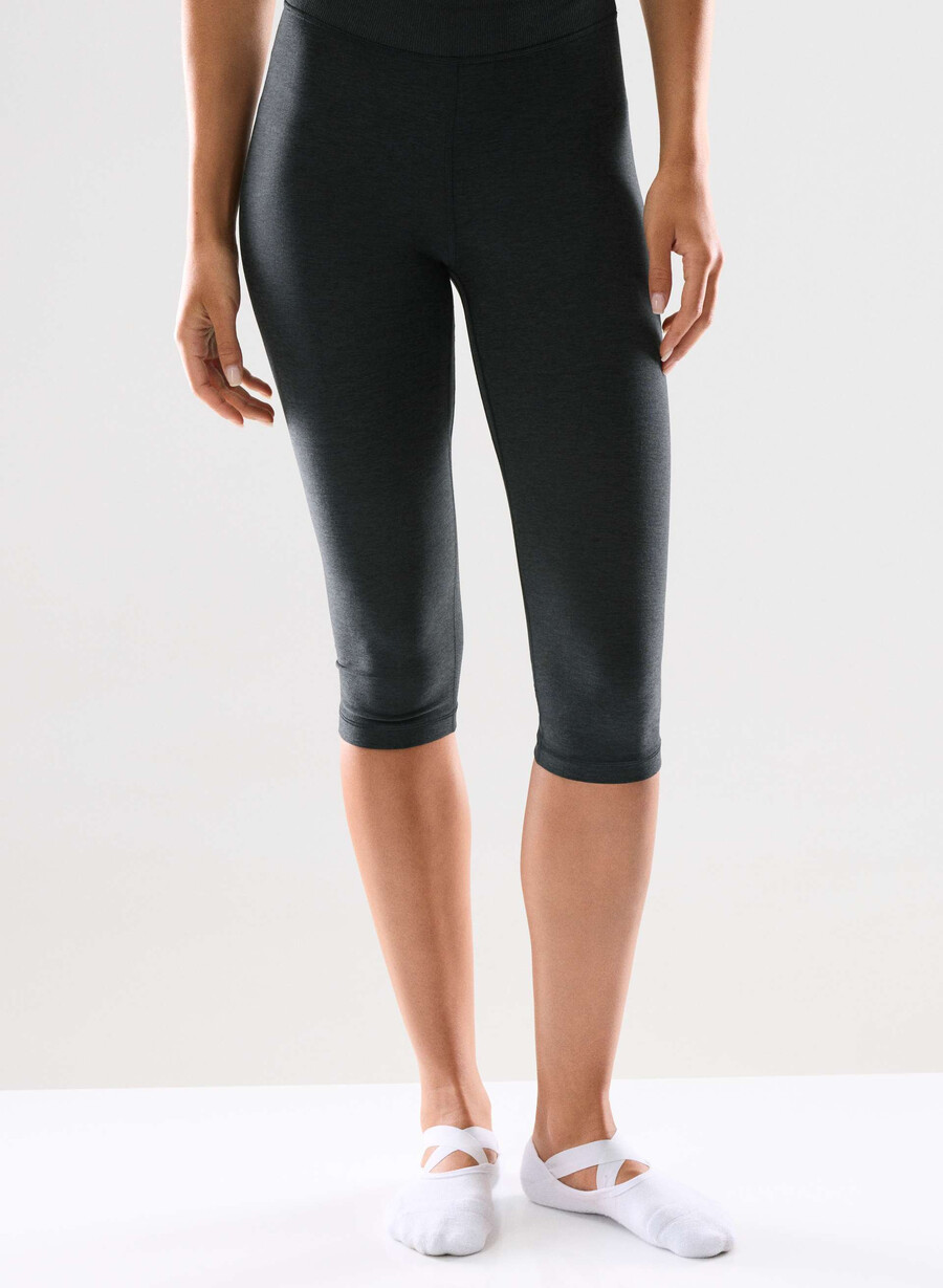 capri softwhip flawless hi-rise heather black