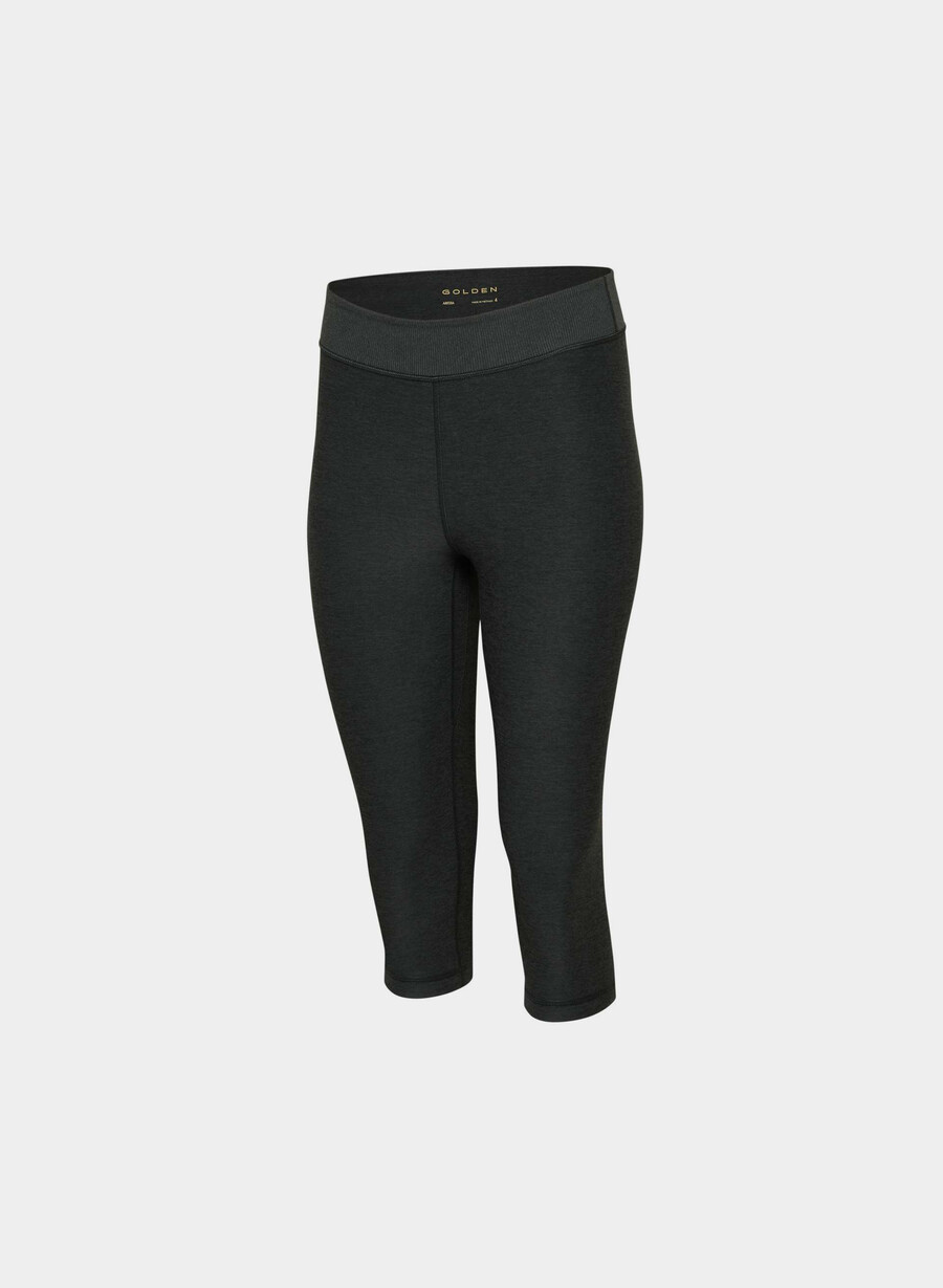 capri softwhip flawless hi-rise heather black