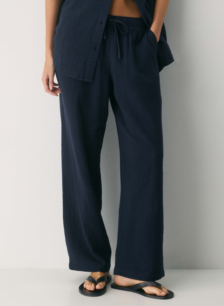 pantaloni da vela airplush cotton admiral
