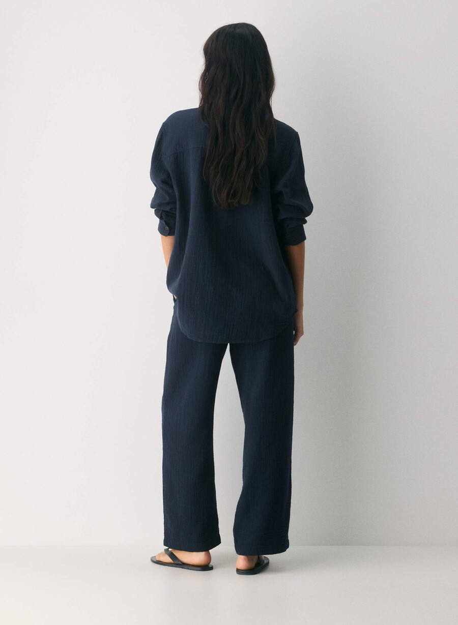 pantaloni da vela airplush cotton admiral