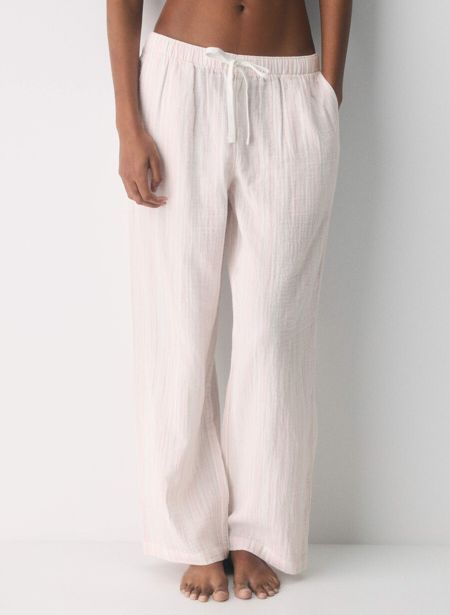 pantaloni da vela airplush cotton imogen strp okvla p
