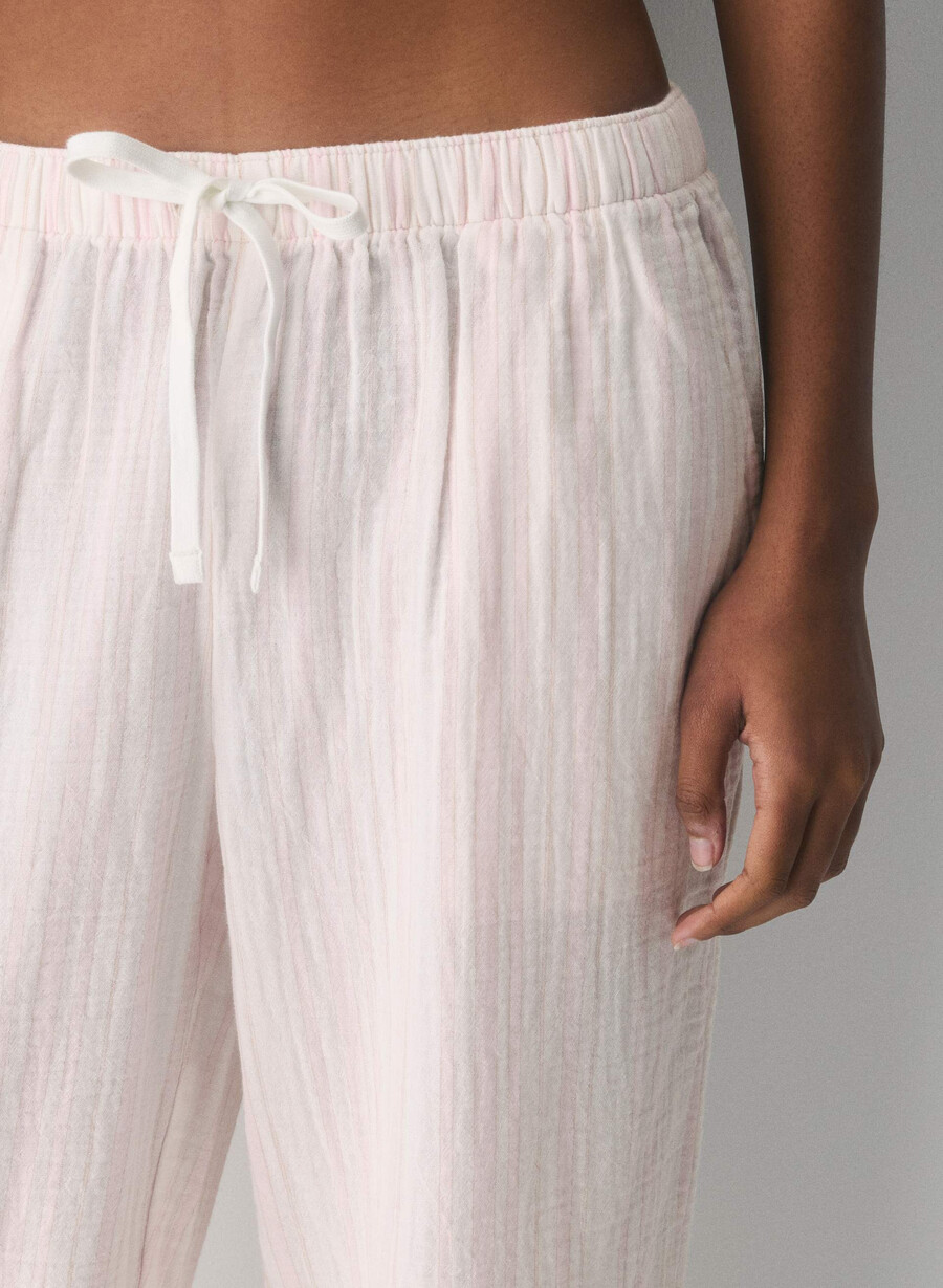 pantaloni da vela airplush cotton imogen strp okvla p