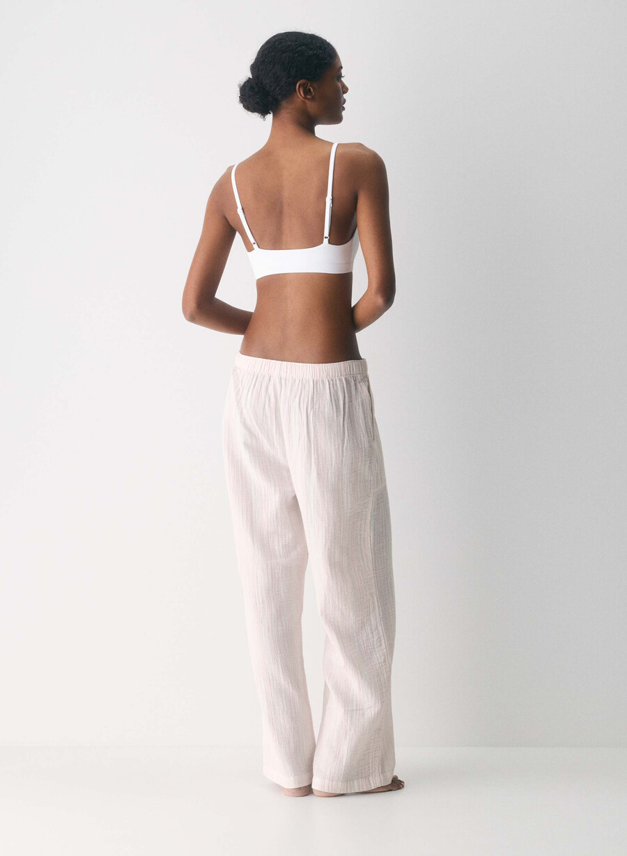 pantaloni da vela airplush cotton imogen strp okvla p