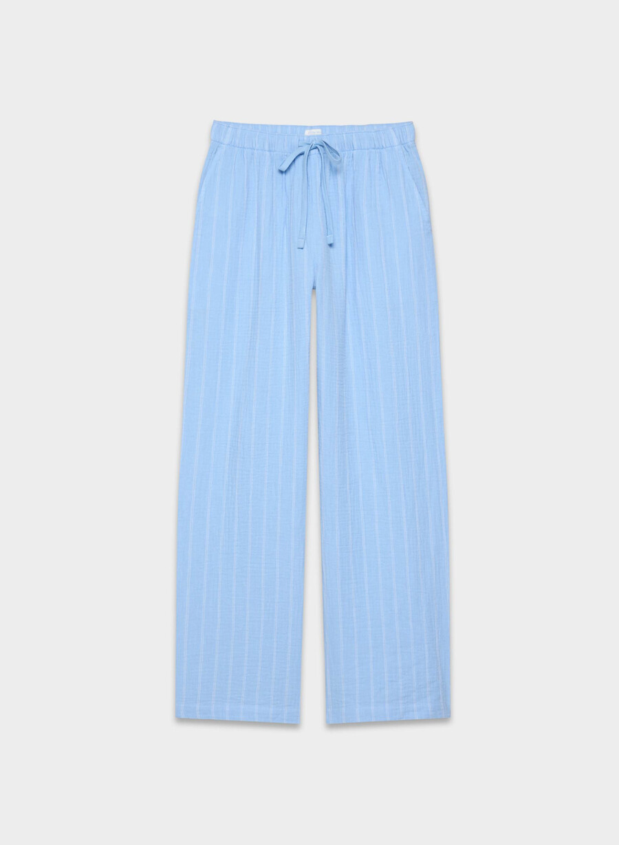 pantaloni da vela airplush cotton beatrice st pscd bl
