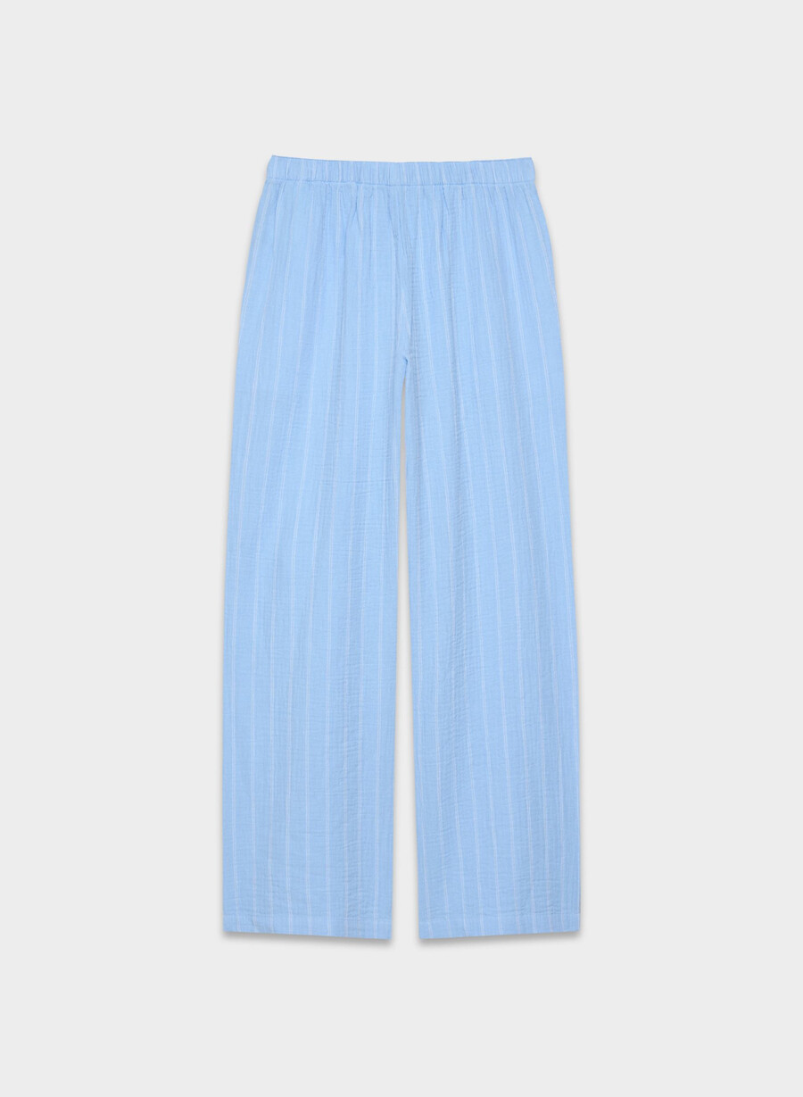 pantaloni da vela airplush cotton beatrice st pscd bl