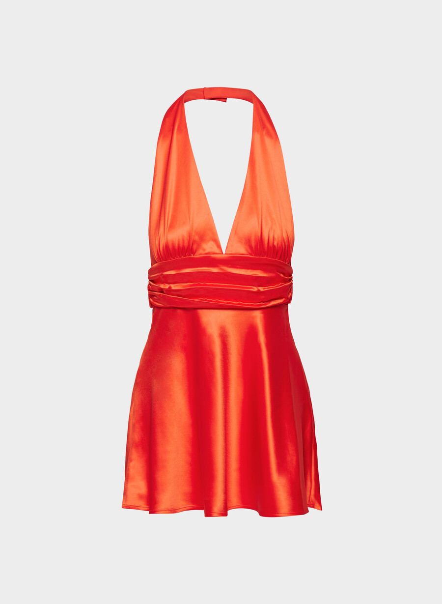 abito miracle satin nero