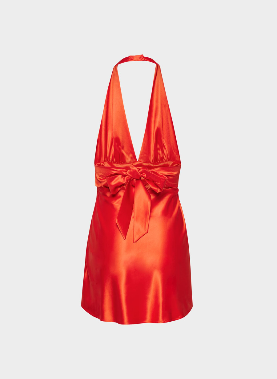 abito miracle satin nero