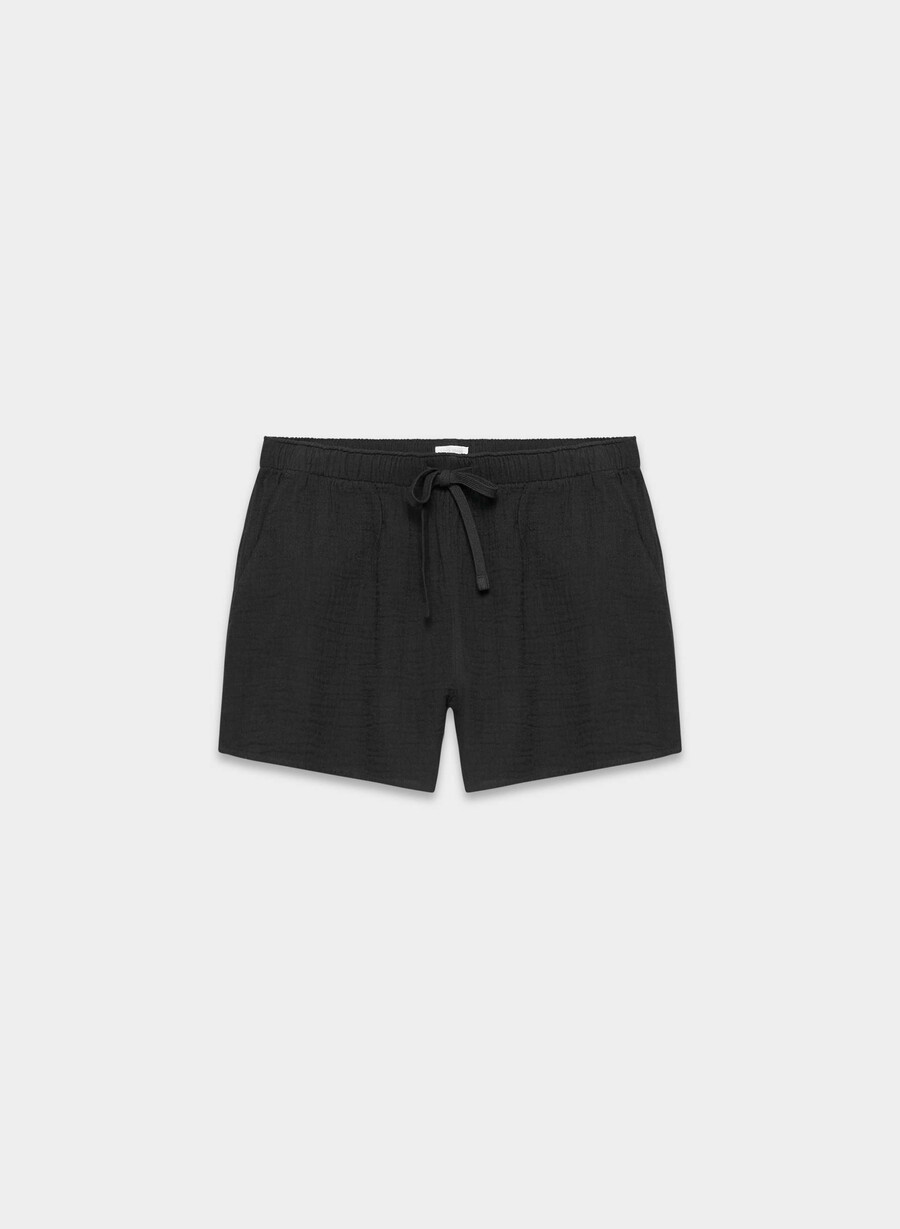 pantaloncini corti airplush cotton sail nero