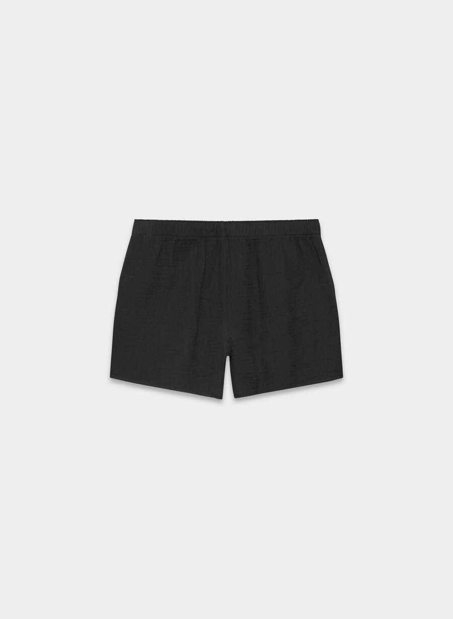 pantaloncini corti airplush cotton sail nero