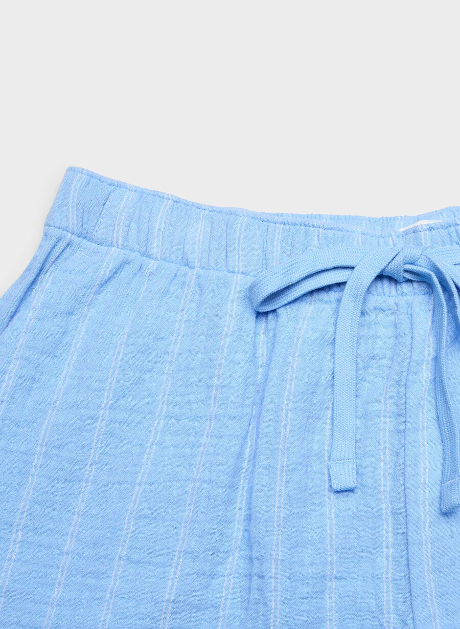 pantaloncini in vela airplush cotton beatrice st pscd bl