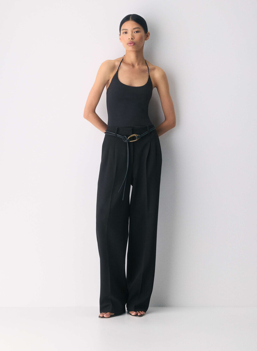 top con scollo allamericana original contour grace nero